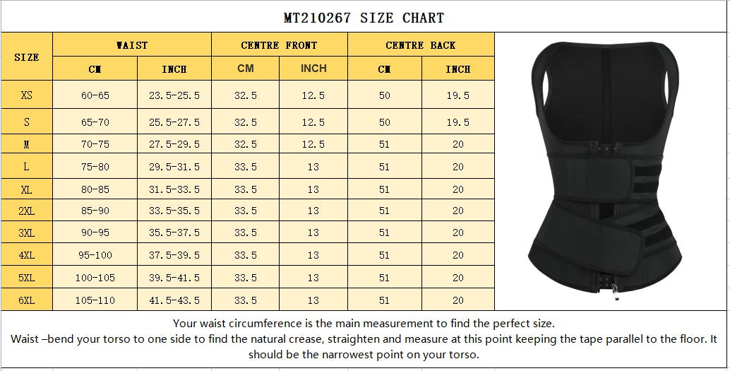 Deluxe Latex Vest- Double Strap - Snatch A Waist