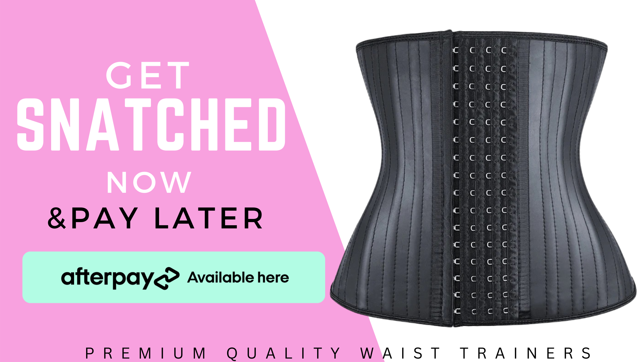 Afterpay waist discount trainer