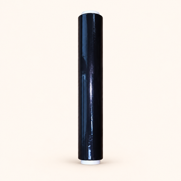 Black body wrap roll on a cream background